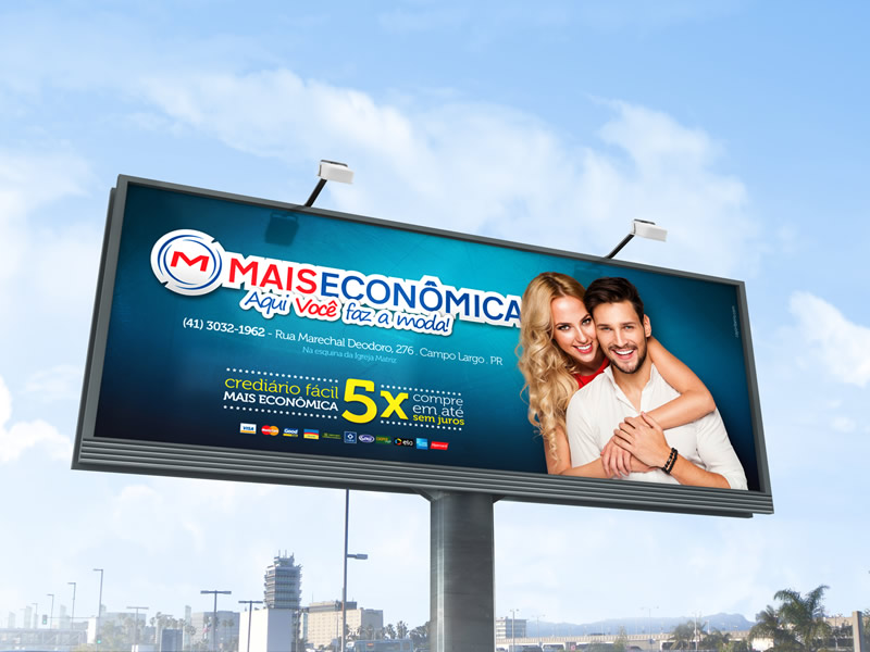 OUTDOOR . MAIS ECONÔMICA